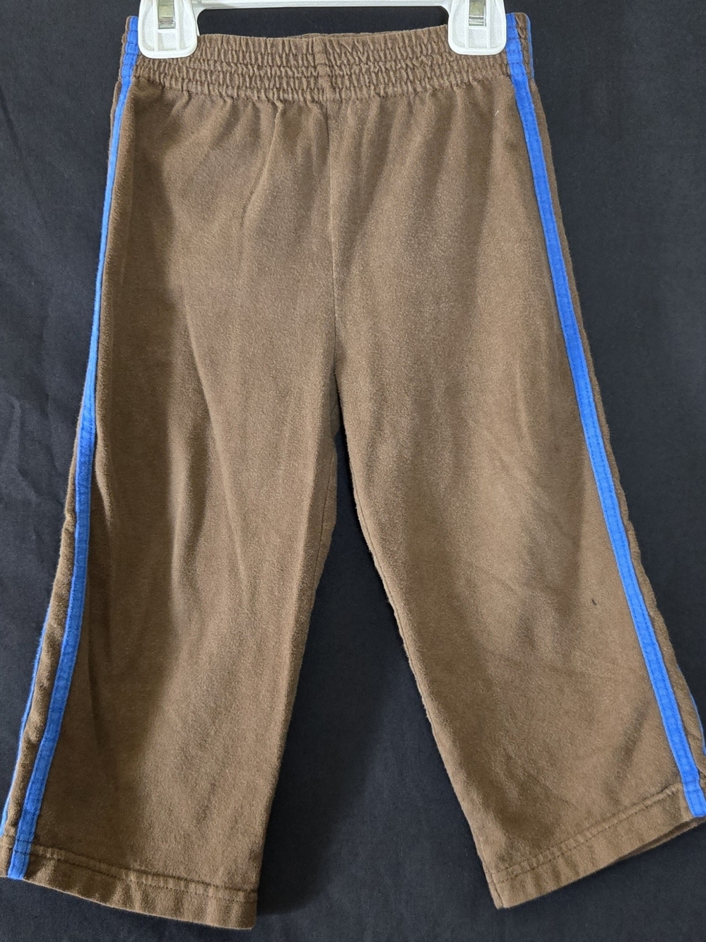 Garanimals Brown Sweatpants with Blue Side Stripe